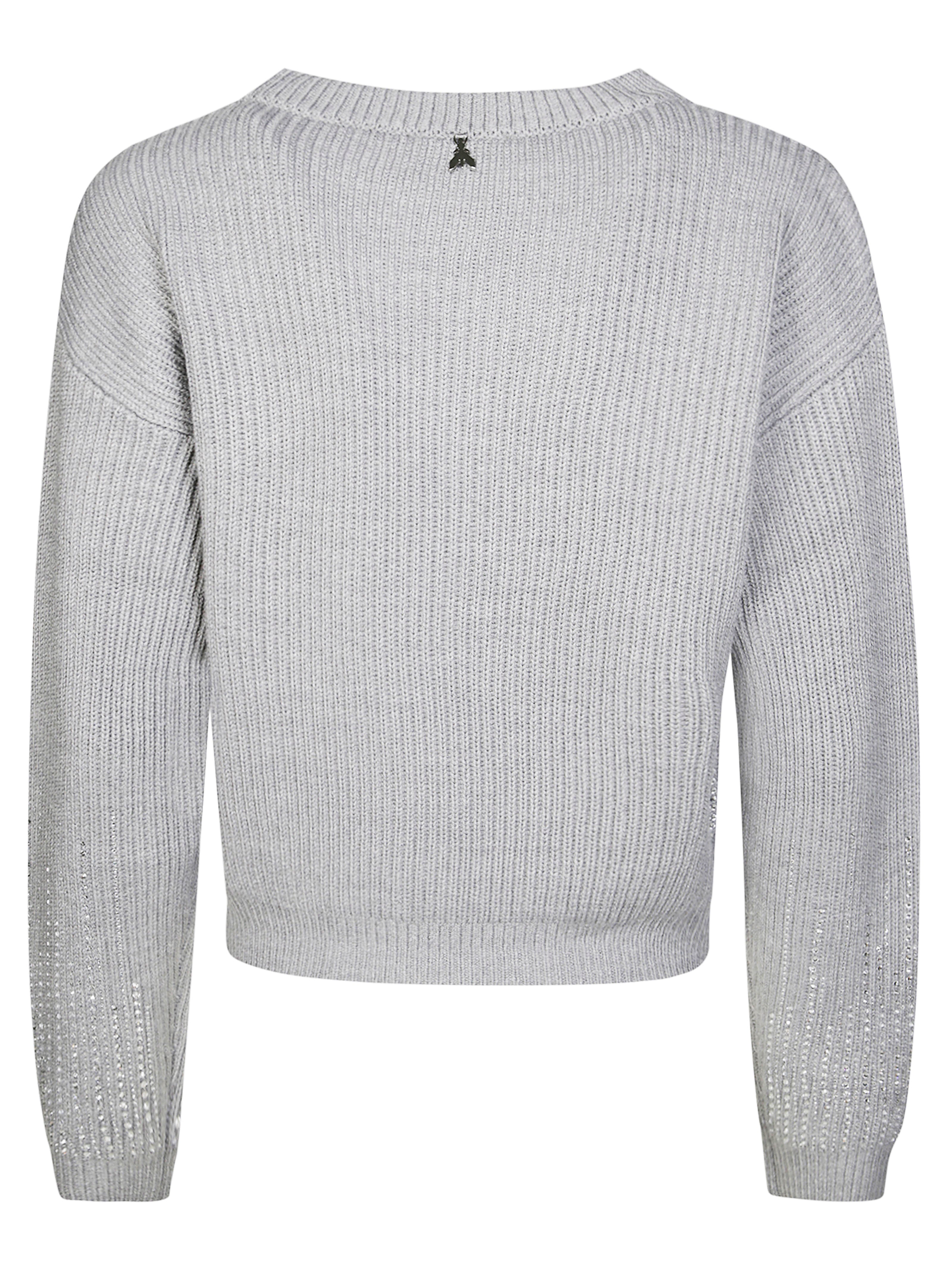 PATRIZIA PEPE Mini Strass-Embellished Sweater