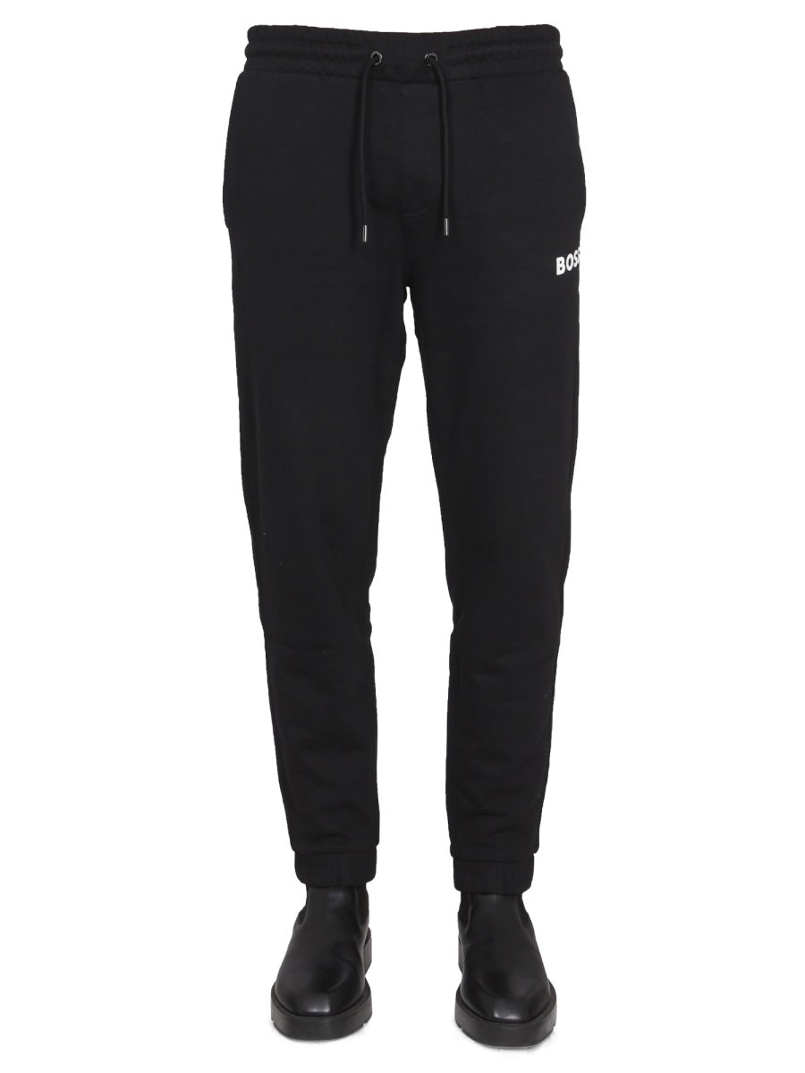 BOSS Men's Jogging Pants with Elastic Waistband