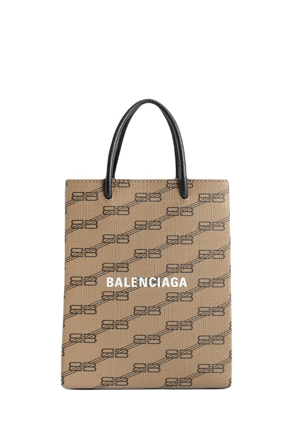 BALENCIAGA Printed Canvas Phone Case
