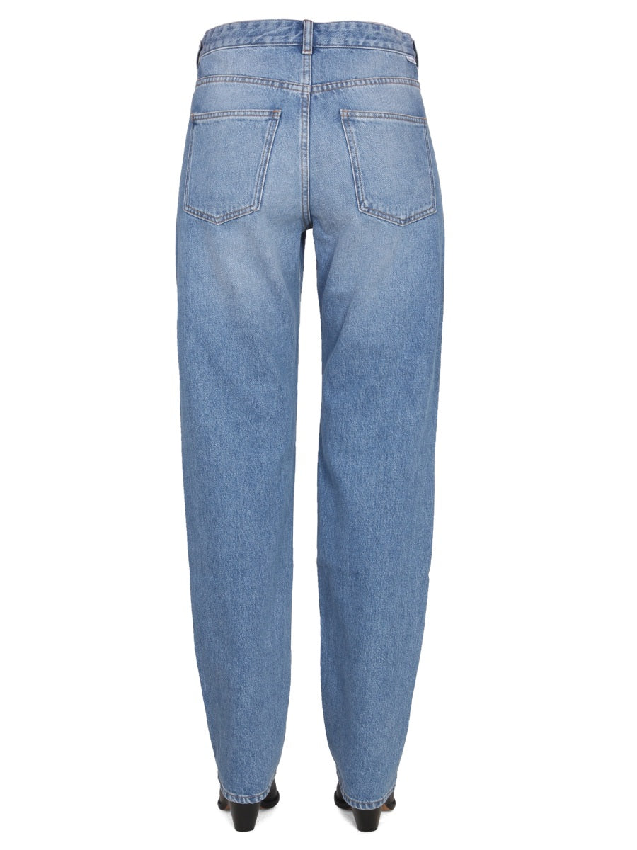 MARANT ÉTOILE Front Zip Mini Jeans for Women