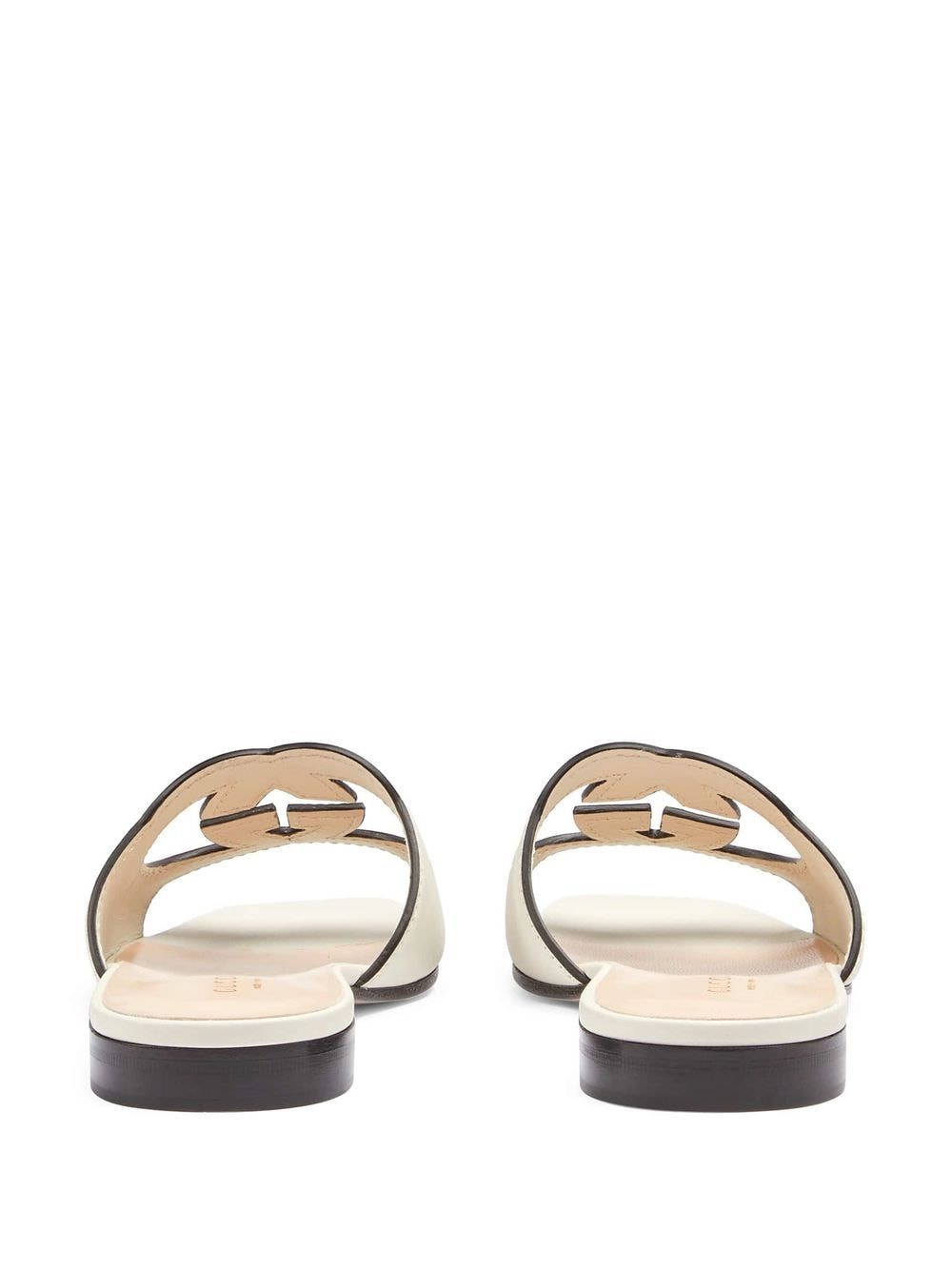 GUCCI Leather Flat Sandals for Women