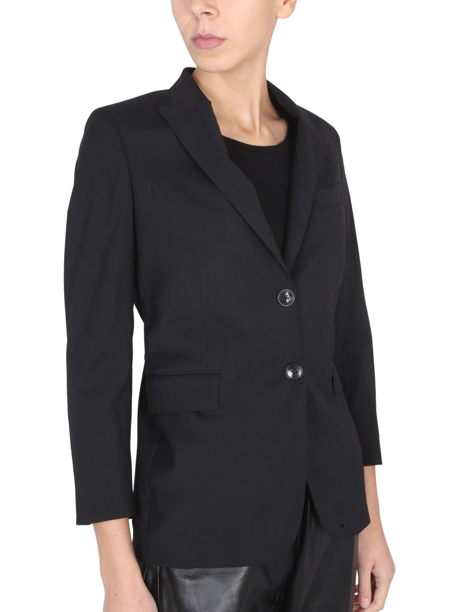 SAULINA Peaked Lapel Blazer