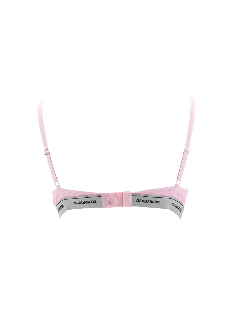 DSQUARED Trendy Bralette with Logo