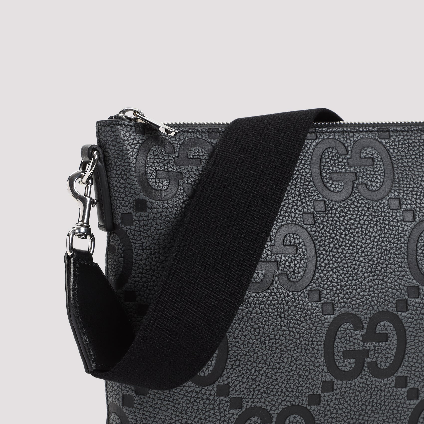 GUCCI Jumbo GG Leather Clutch