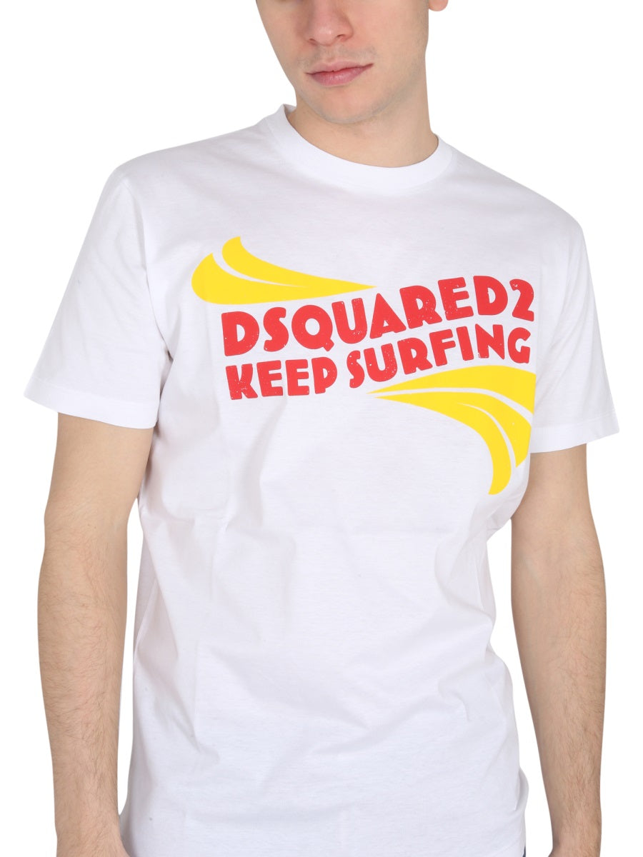 DSQUARED Logo Print T-Shirt