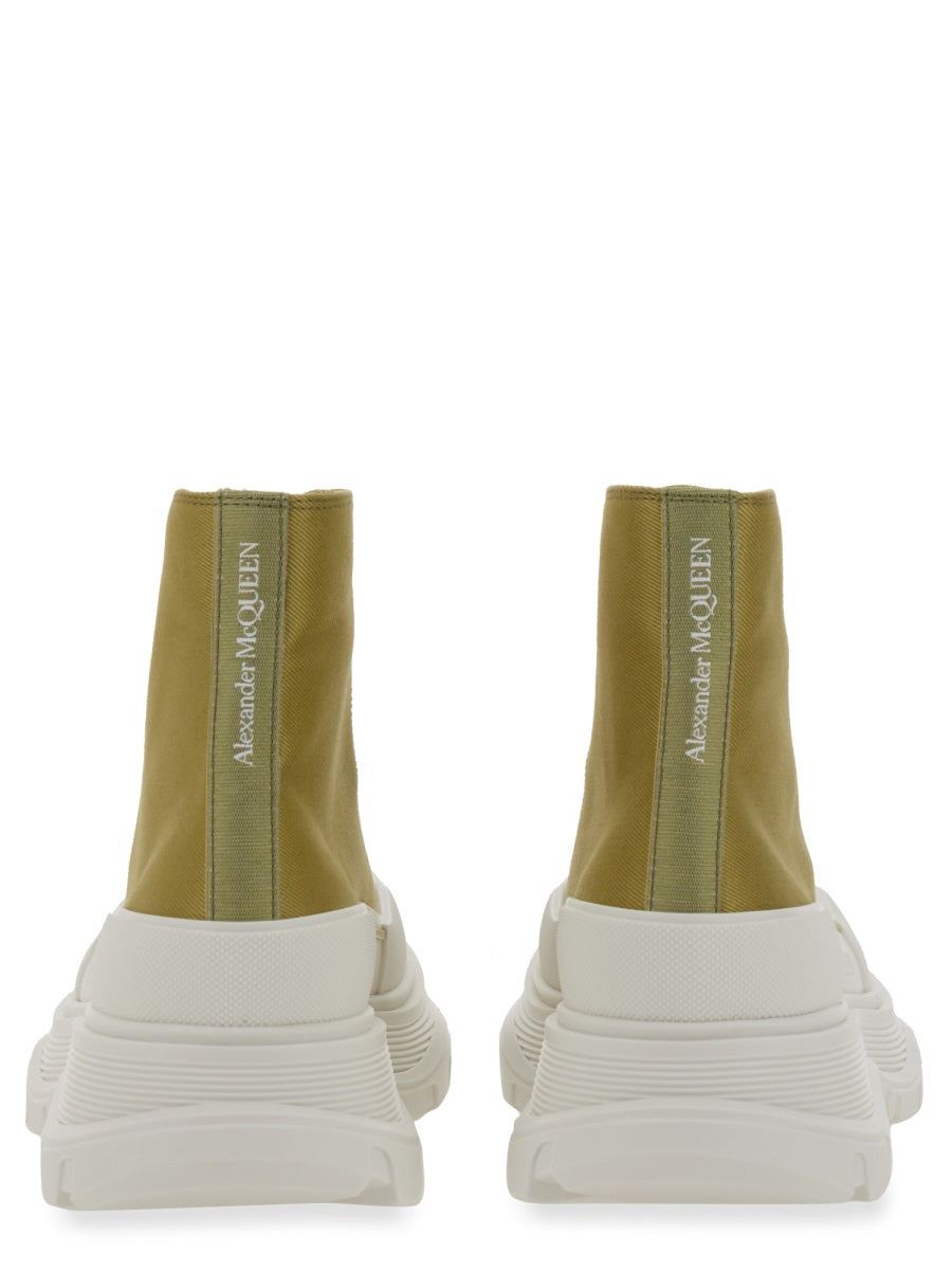 ALEXANDER MCQUEEN Oversized Women's Sneakers with Rubber Lug Sole
