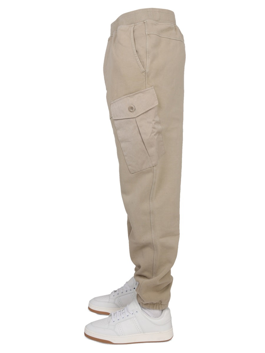 TEN C Men's Jogger Pants with Elastic Waistband