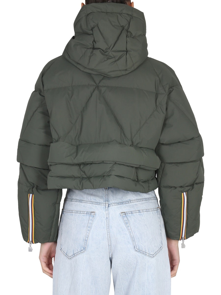K-WAY Women's Mini Crop Down Jacket