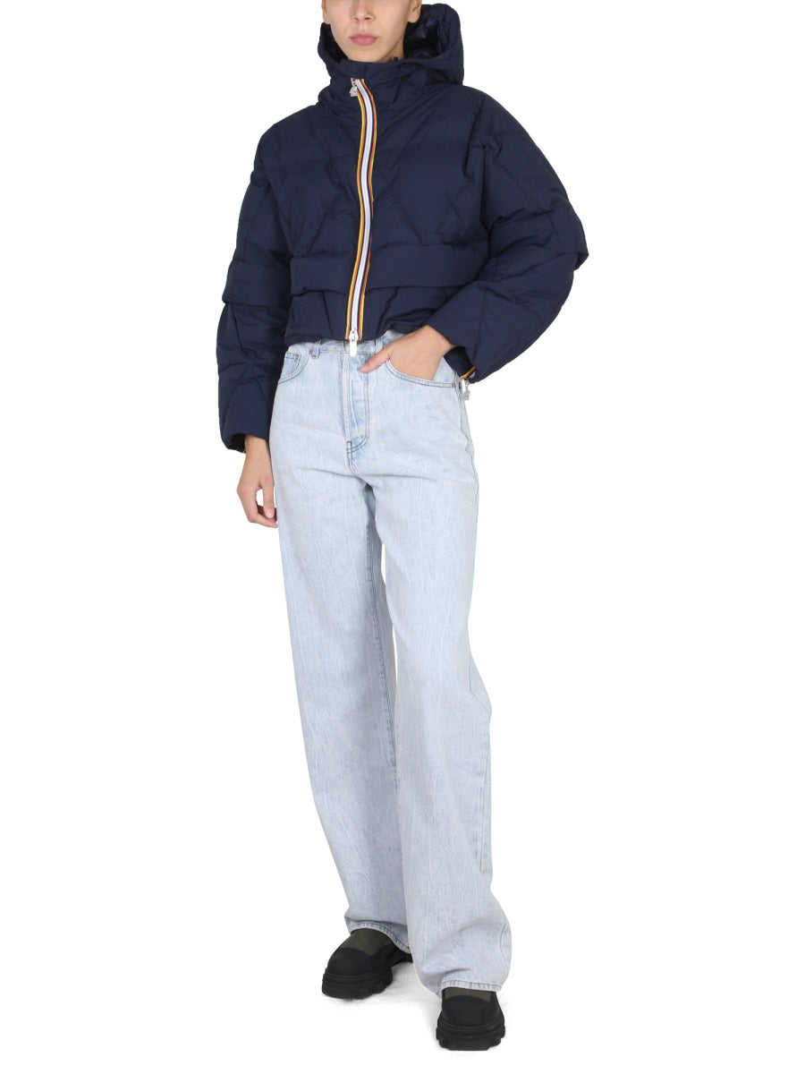 K-WAY Women's Mini Crop Down Jacket 2.1