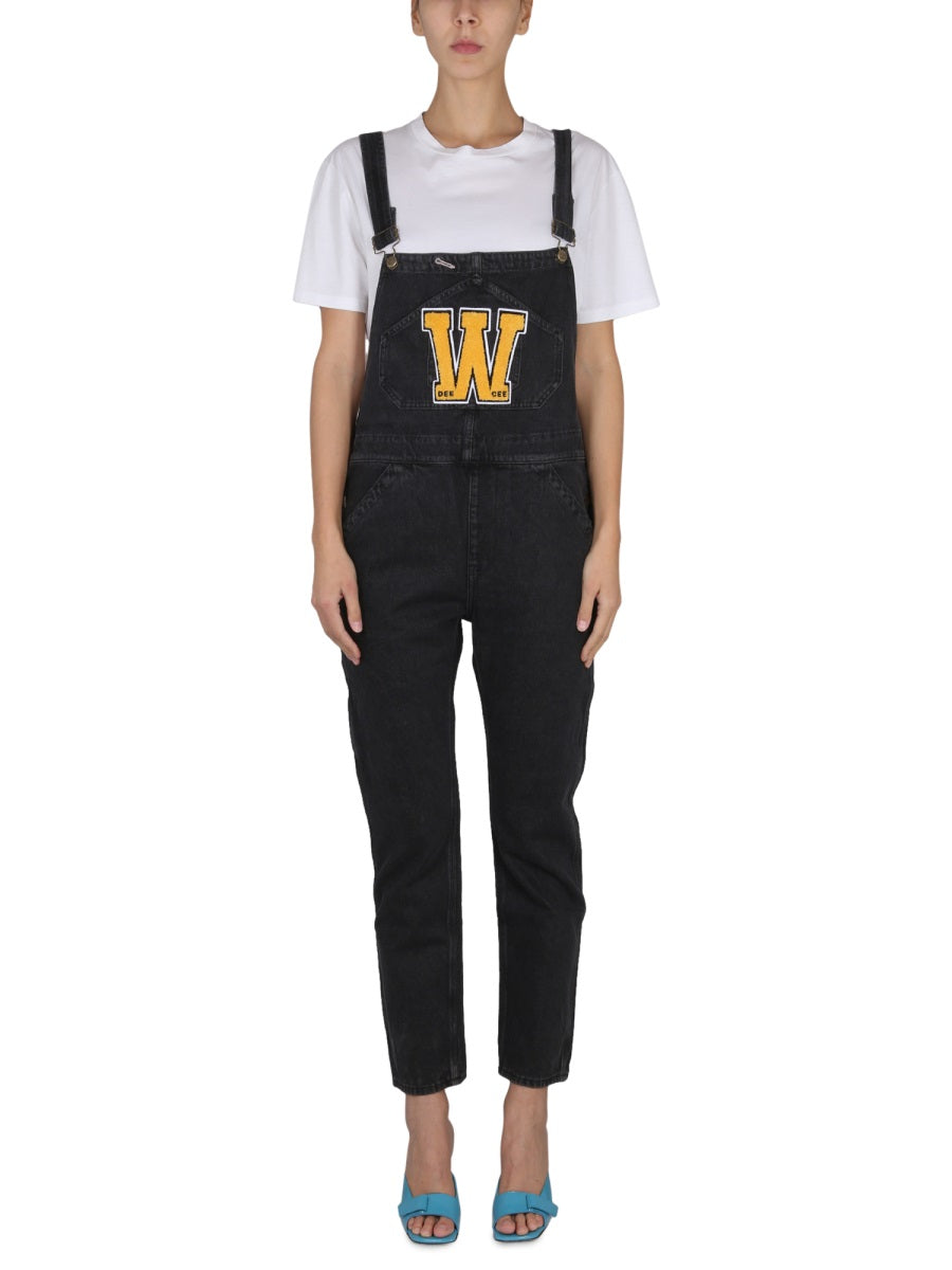 WASHINGTON DEE CEE Sleek Square Drain Straight Cut Dungarees for Women