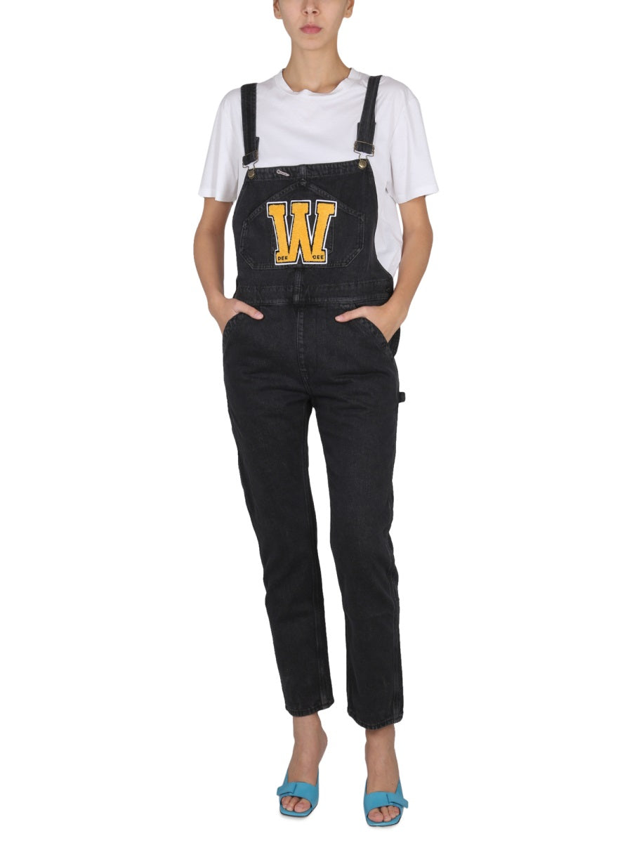 WASHINGTON DEE CEE Sleek Square Drain Straight Cut Dungarees for Women
