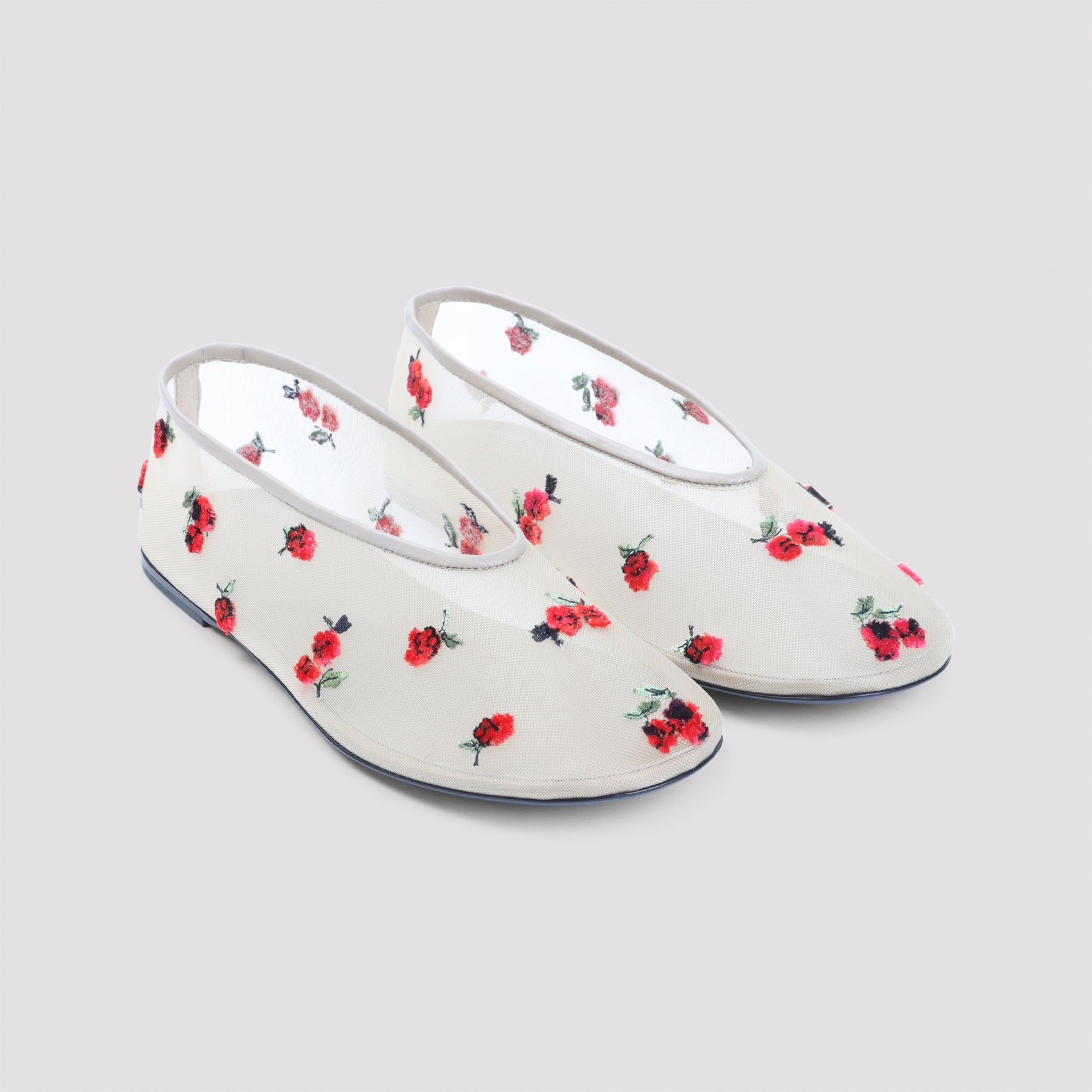 KHAITE Men's Marcy Mini Flat Ballerinas