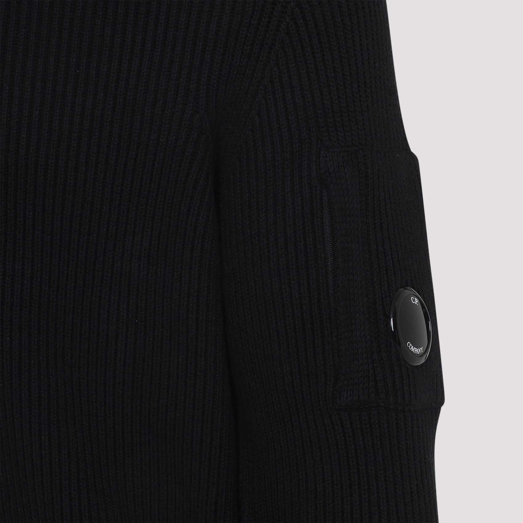 CP COMPANY Men's Knit Polo Collar Sweater