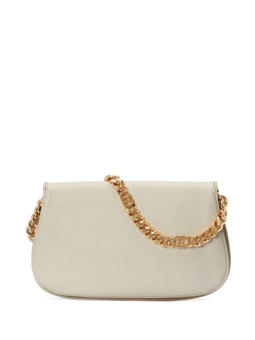 GUCCI Leather Blondie Handbag - Mini Shoulder Style