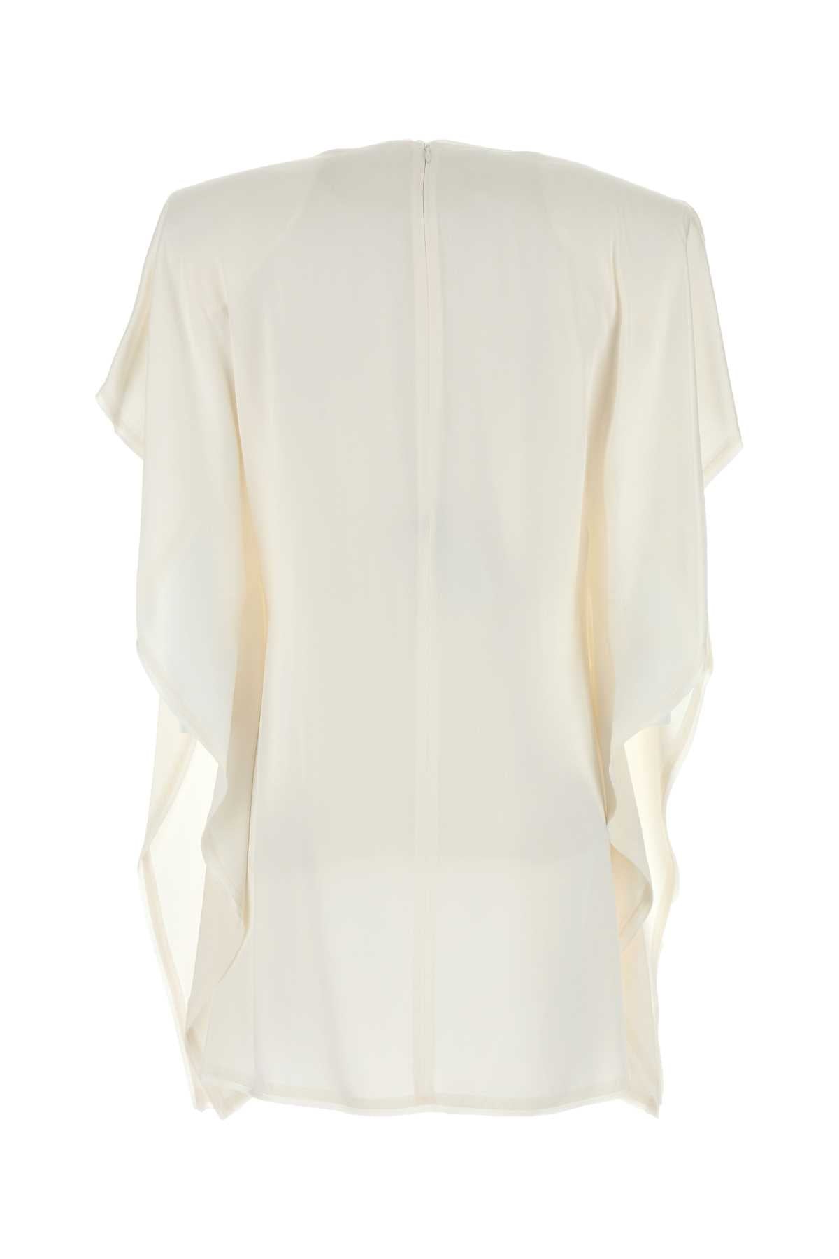 STELLA MCCARTNEY Draped Satin Mini Dress