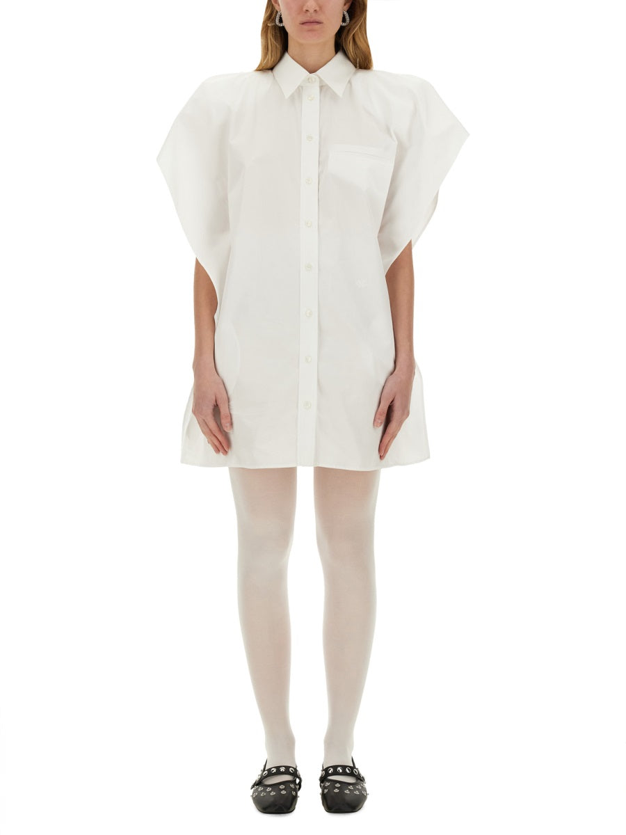 STELLA MCCARTNEY Elegant Poplin Dress - Size 40 IT