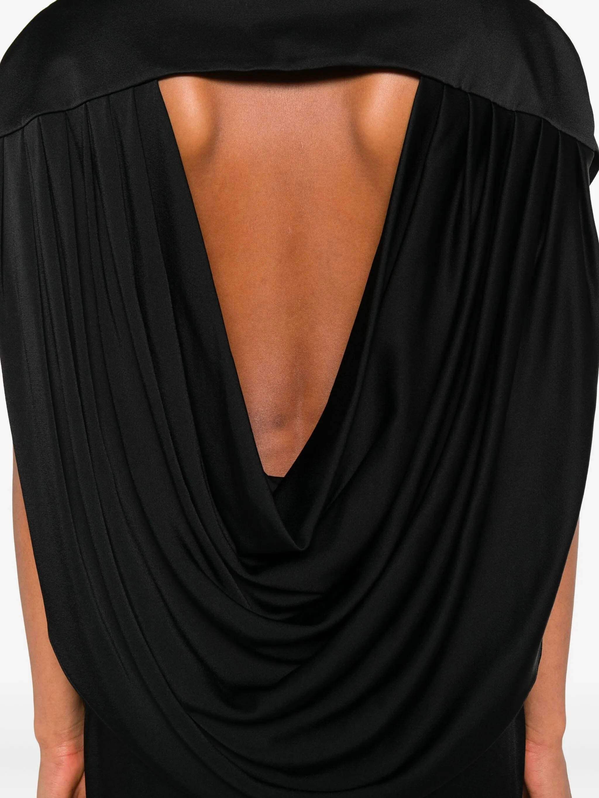 STELLA MCCARTNEY Maxi Dress with Plunge Neckline - Size 40