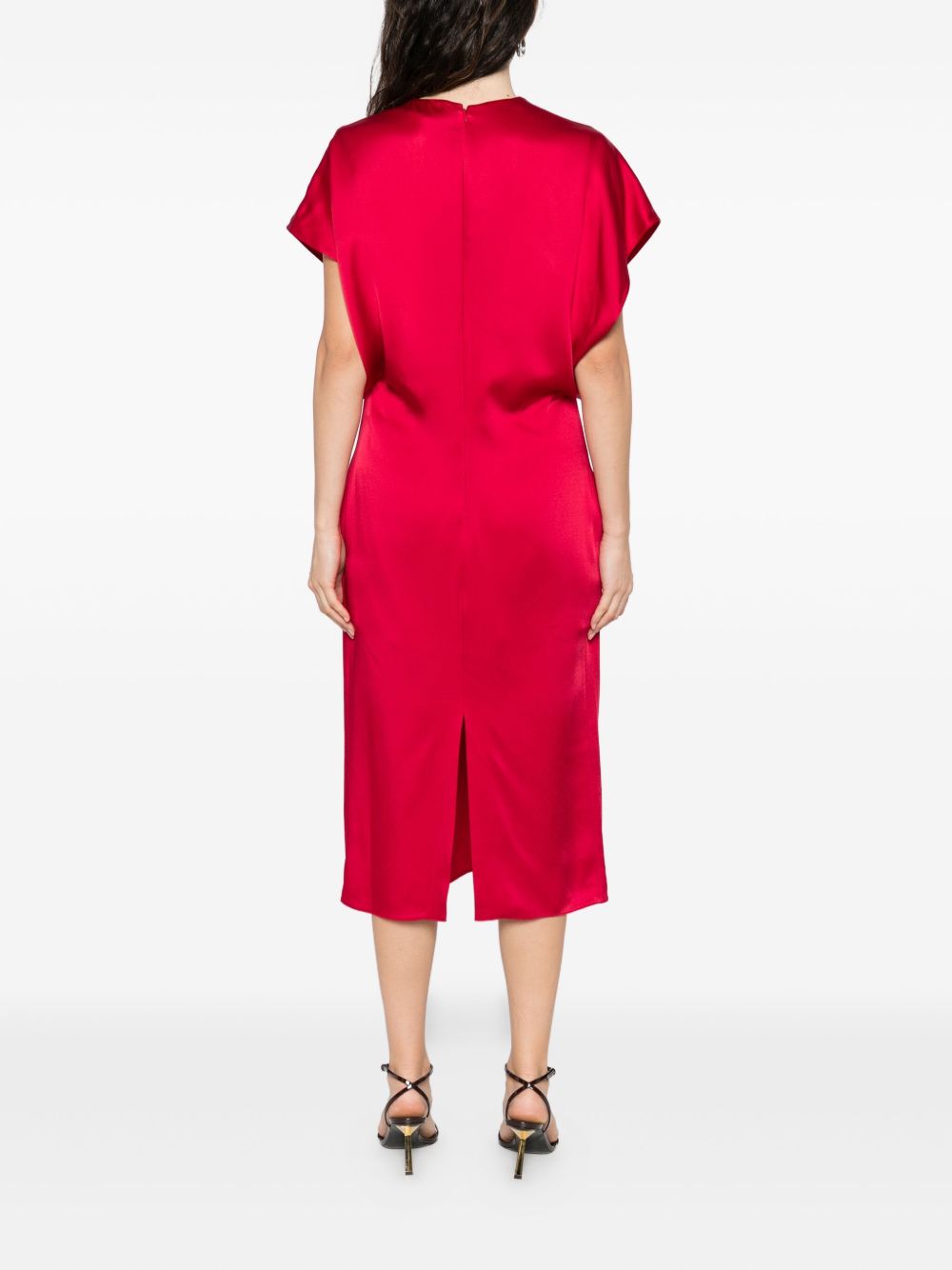STELLA MCCARTNEY V-Necked Midi Dress for Women