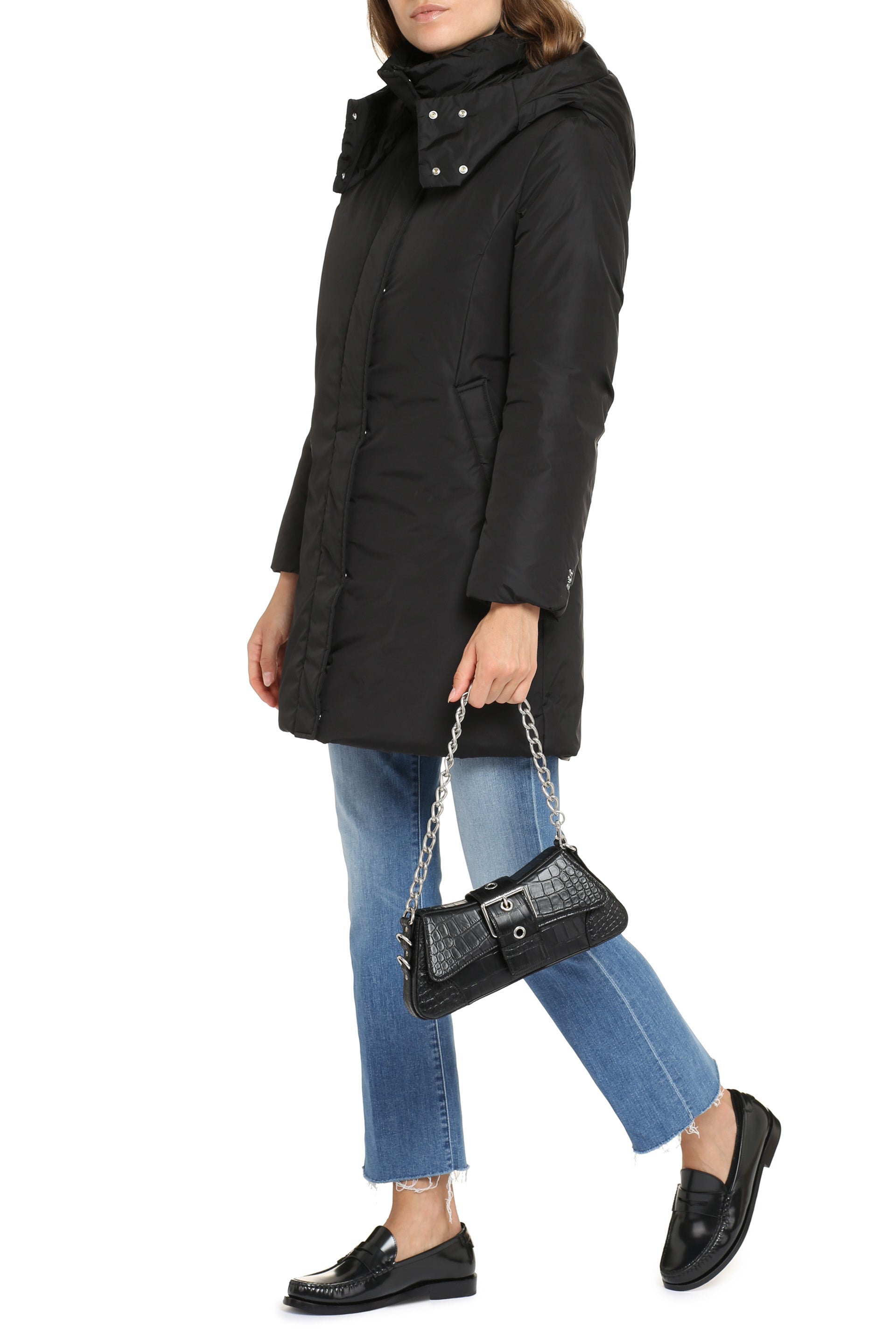 ADD Long Sleeved Hooded Jacket for Women