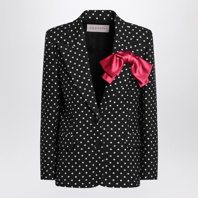 VALENTINO GARAVANI Elegantly Crafted Women's Jacket with Plusdepois Print - Size 42