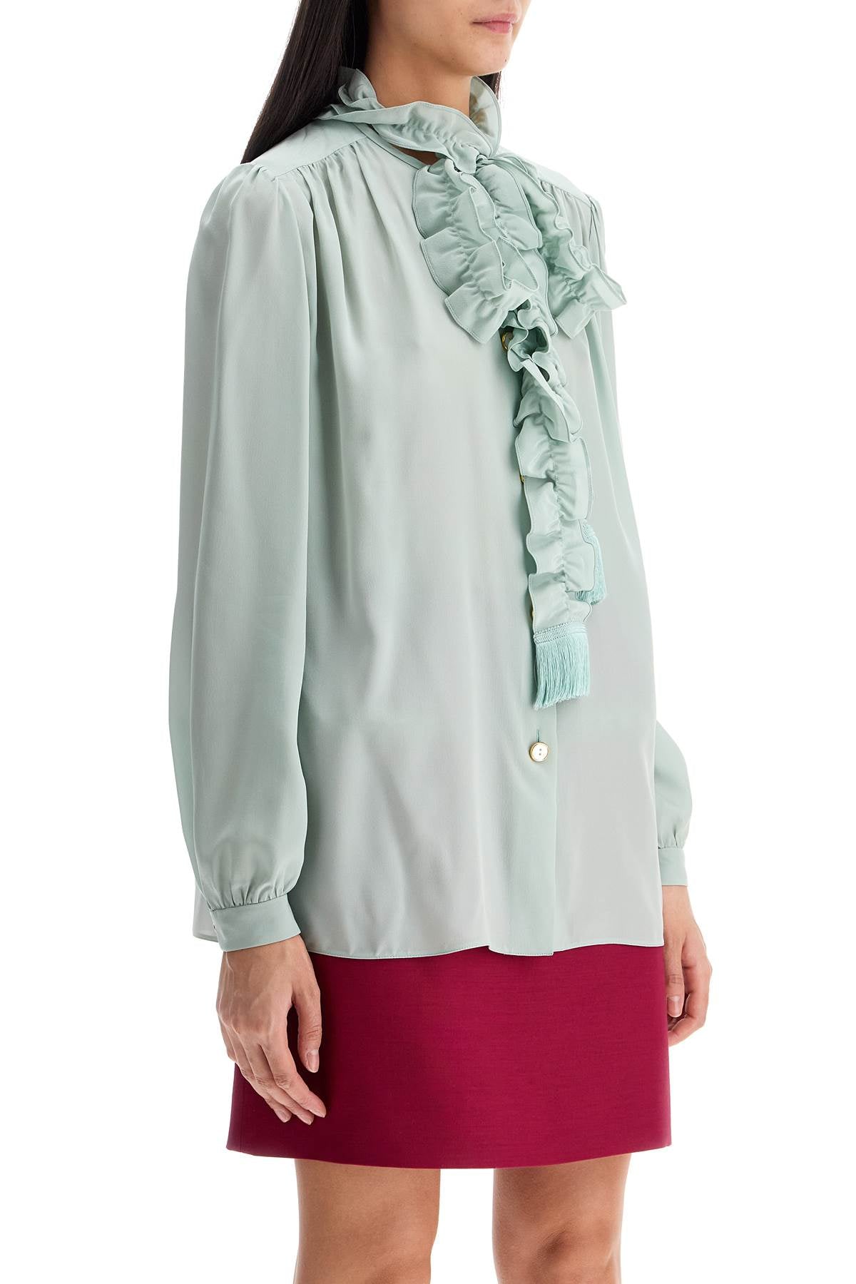 VALENTINO GARAVANI Crepe Shirt for Women - SS25