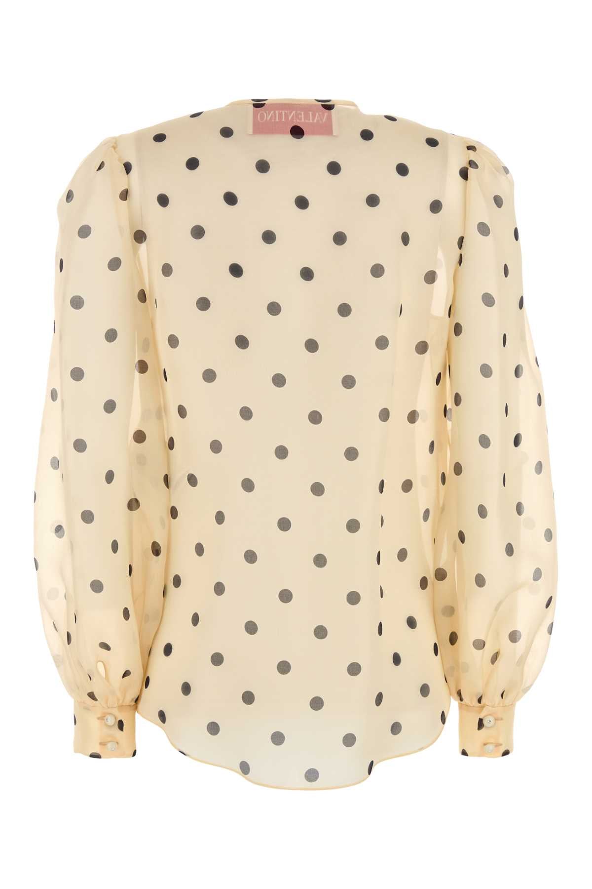 VALENTINO GARAVANI Printed Light Knit Shirt for Women - SS25