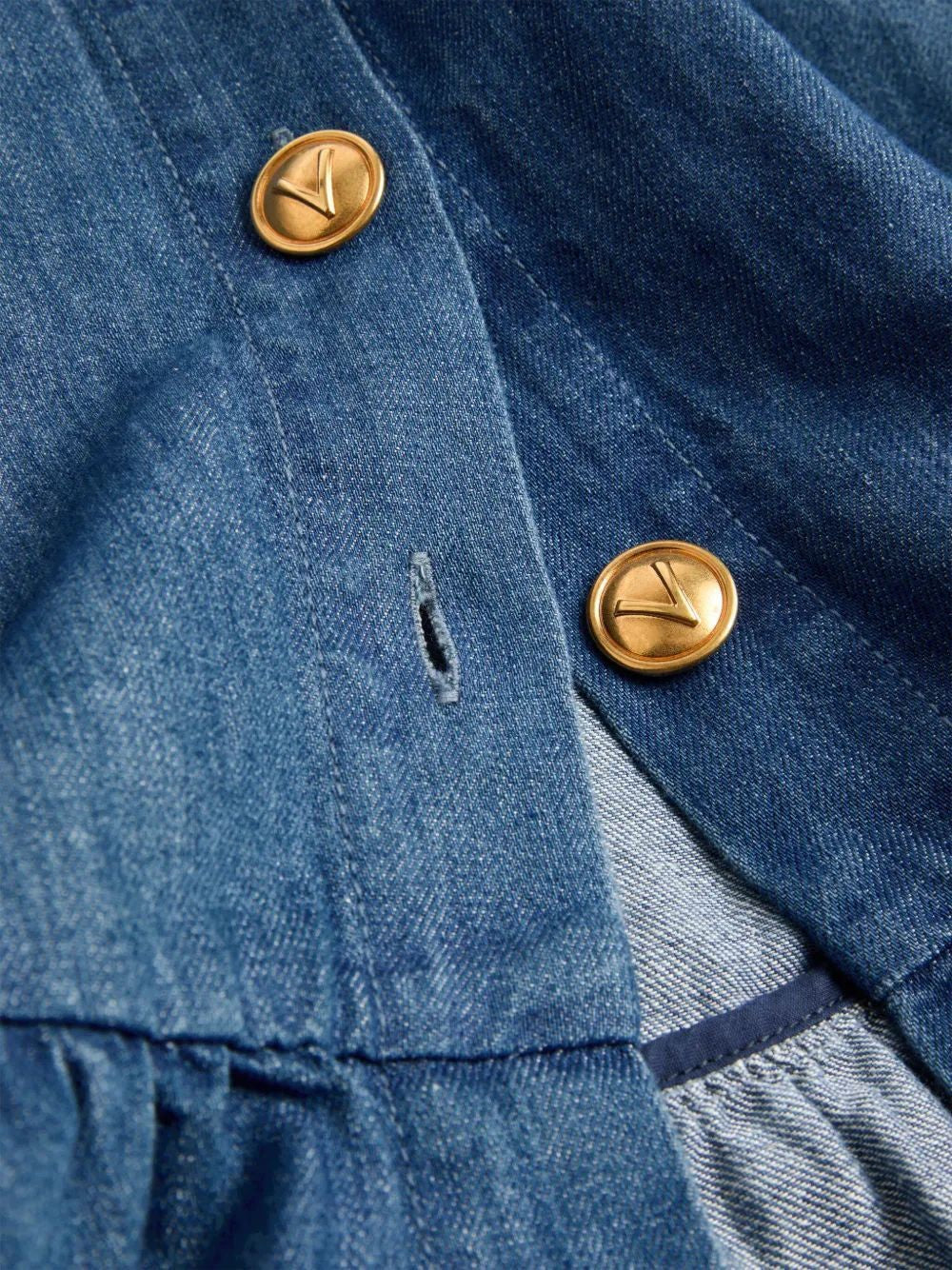 VALENTINO GARAVANI Denim Skirt - Medium Size