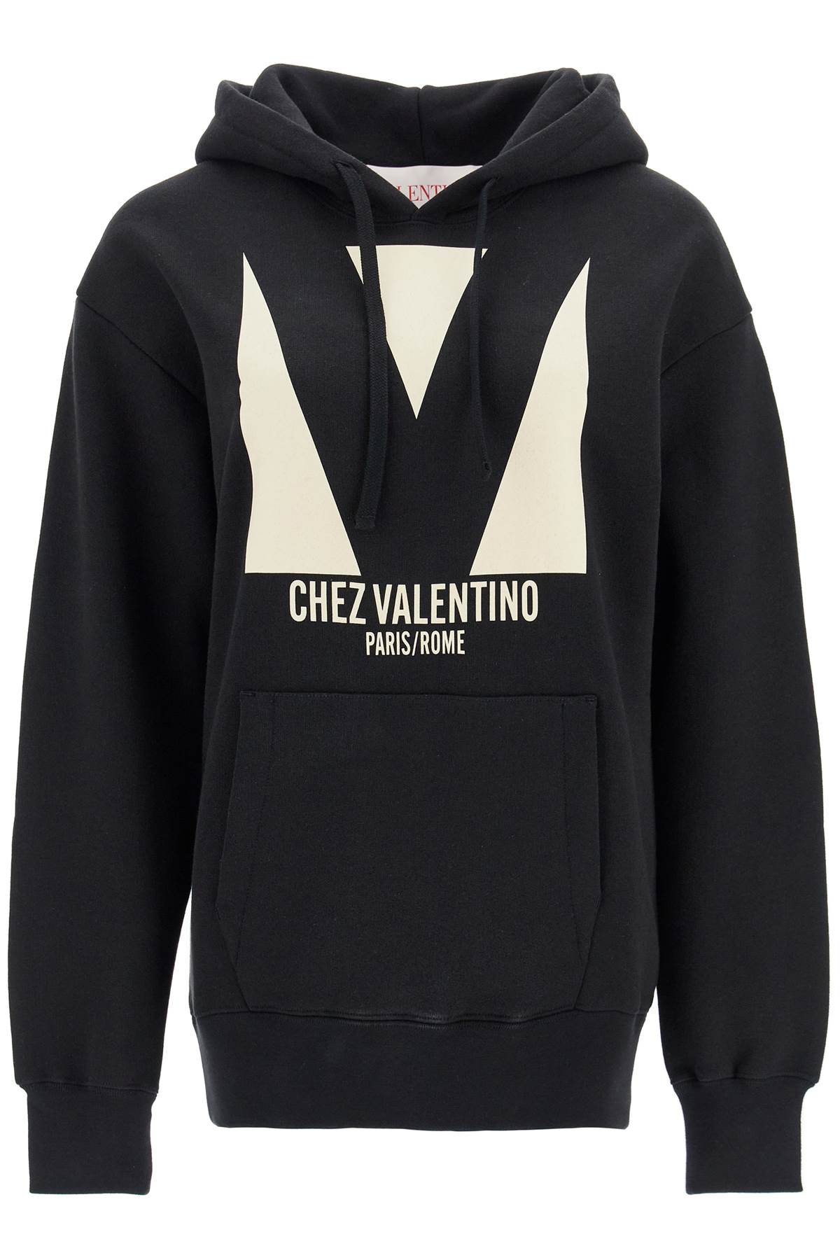 VALENTINO Cotton Hoodie with Print - Size S
