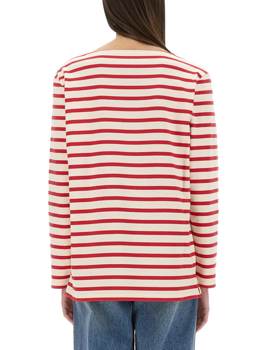 VALENTINO Cotton Long Sleeve T-Shirt with Print - Size S