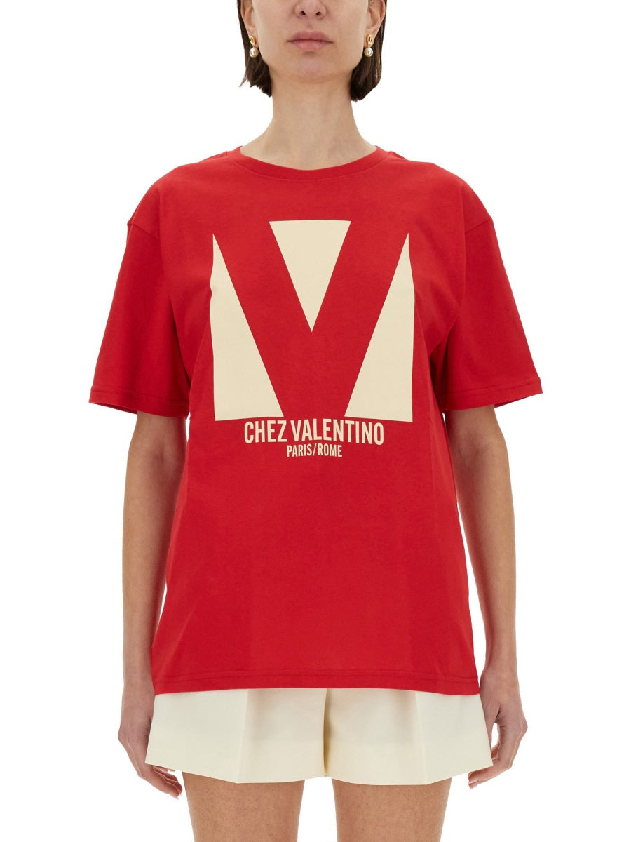 VALENTINO Print T-Shirt XS