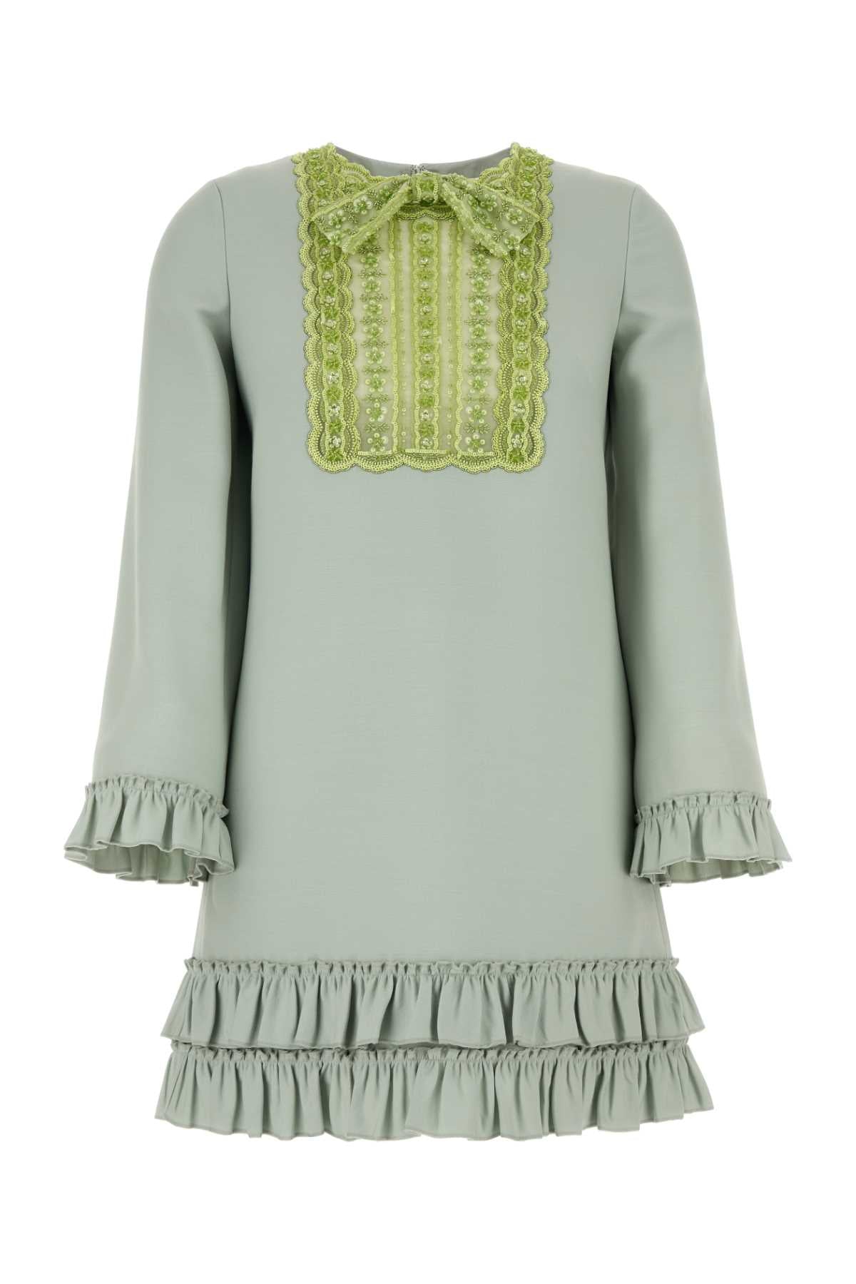 VALENTINO GARAVANI Stylish Mini Wool Blend Dress