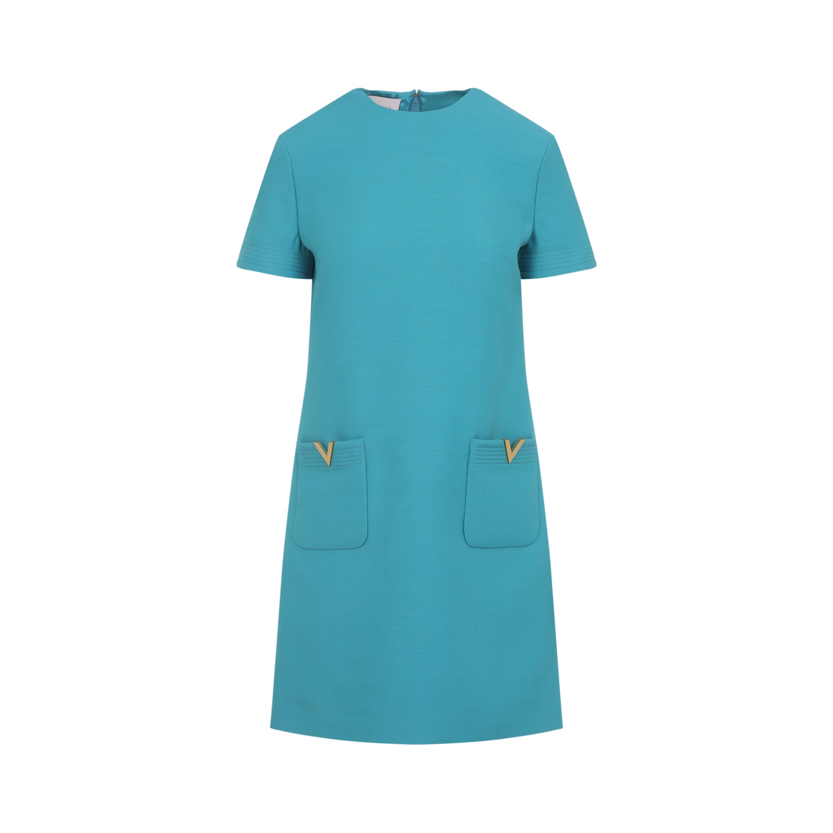 VALENTINO Chic Women’s Virgin Wool Mini Dress