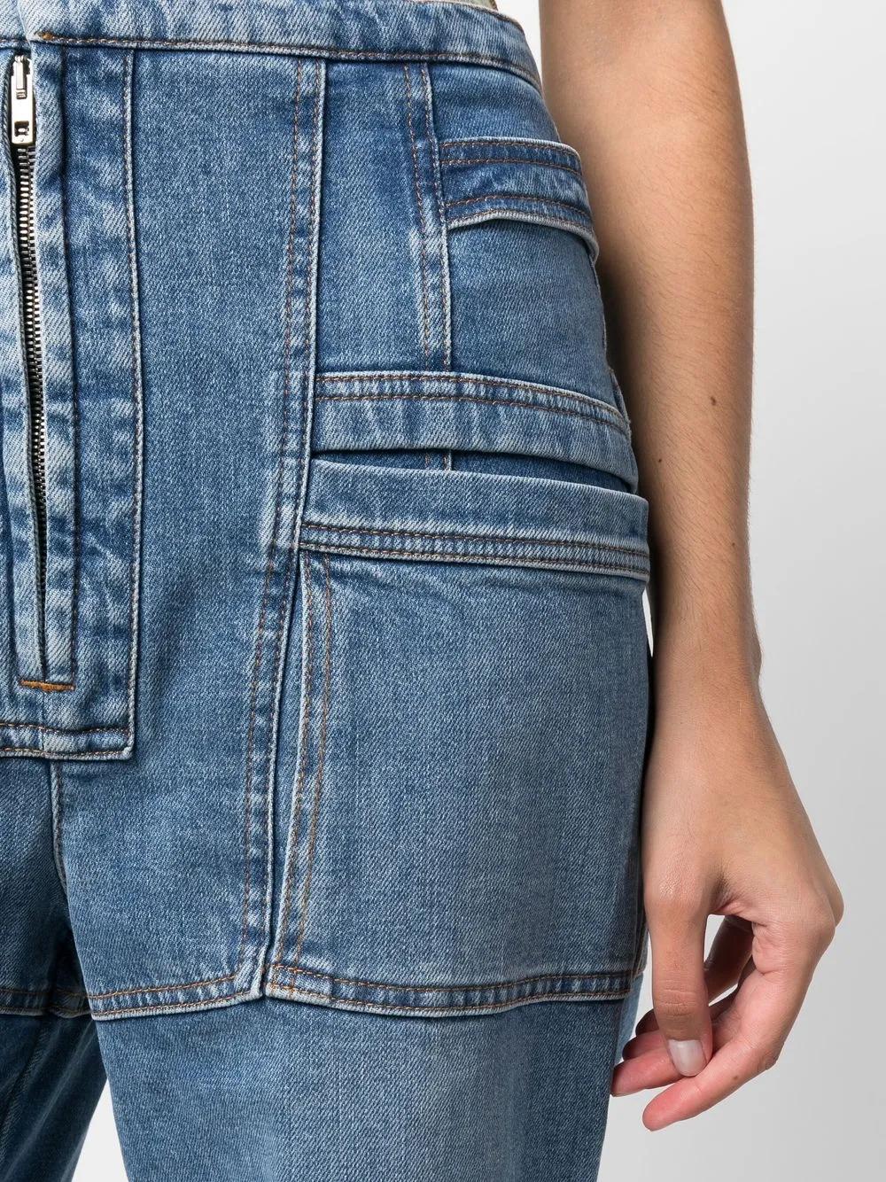 STELLA MCCARTNEY Classic Women's Denim Jeans with Button and Zipper Closure