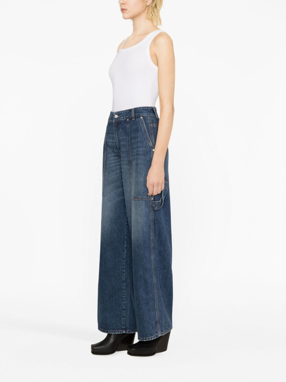 STELLA MCCARTNEY Women's Workwear Jeans - FW23 Collection