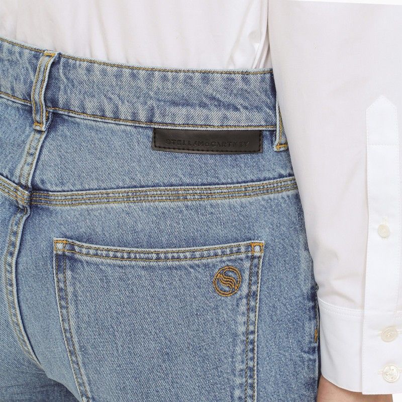 STELLA MCCARTNEY Wide Leg Vintage Denim Jeans