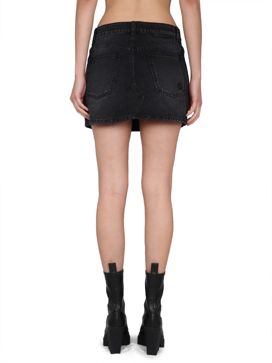 STELLA MCCARTNEY Chic Falabella Mini Skirt