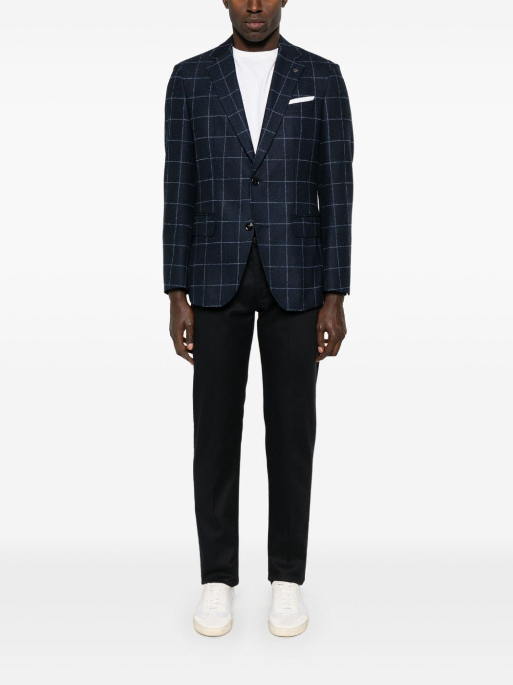 EMPORIO ARMANI Men's Tapered Trousers for Fall 2025