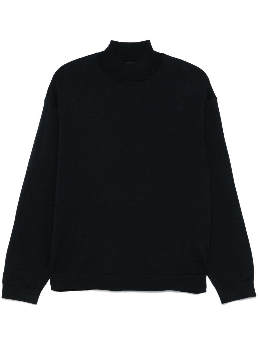 EMPORIO ARMANI Men's Mock Neck Sweater