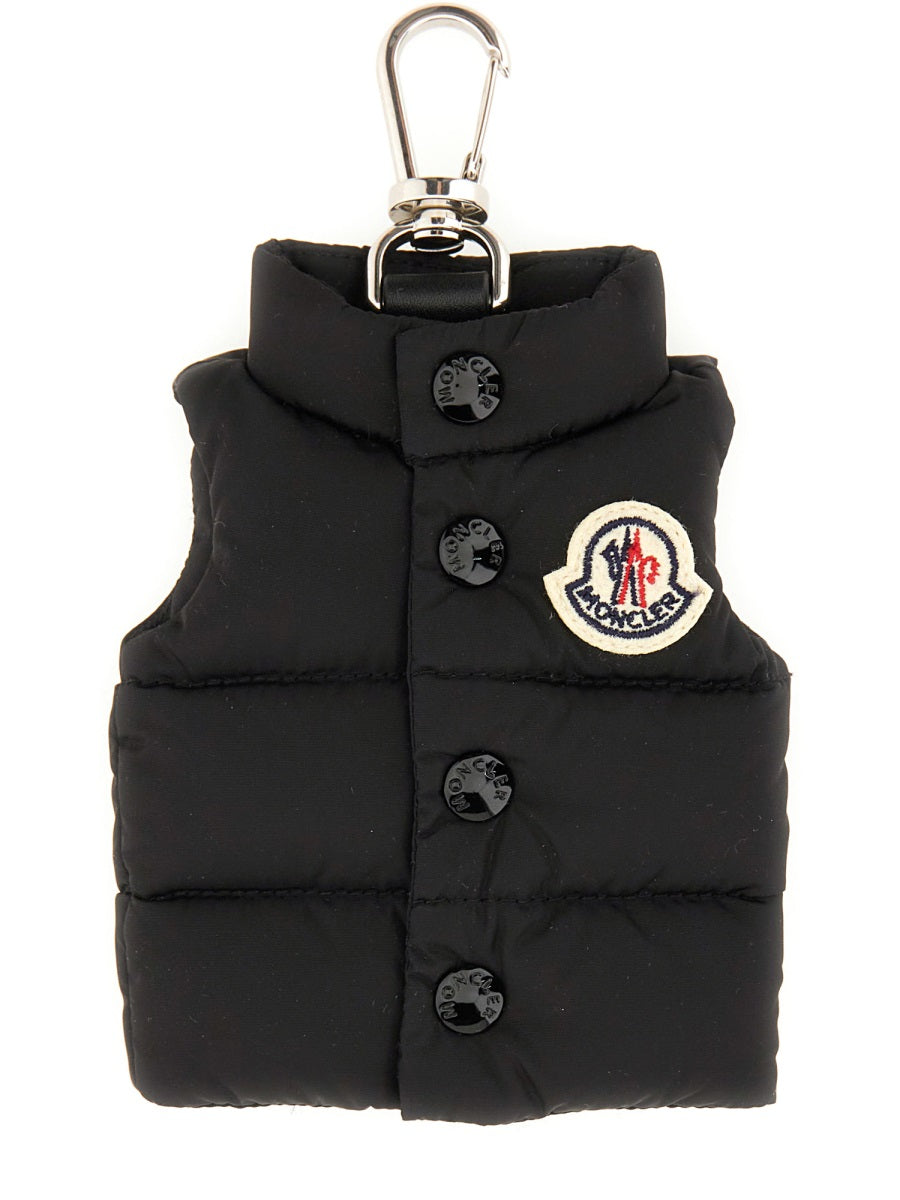 MONCLER Mini Vest Shaped Keychain for Men