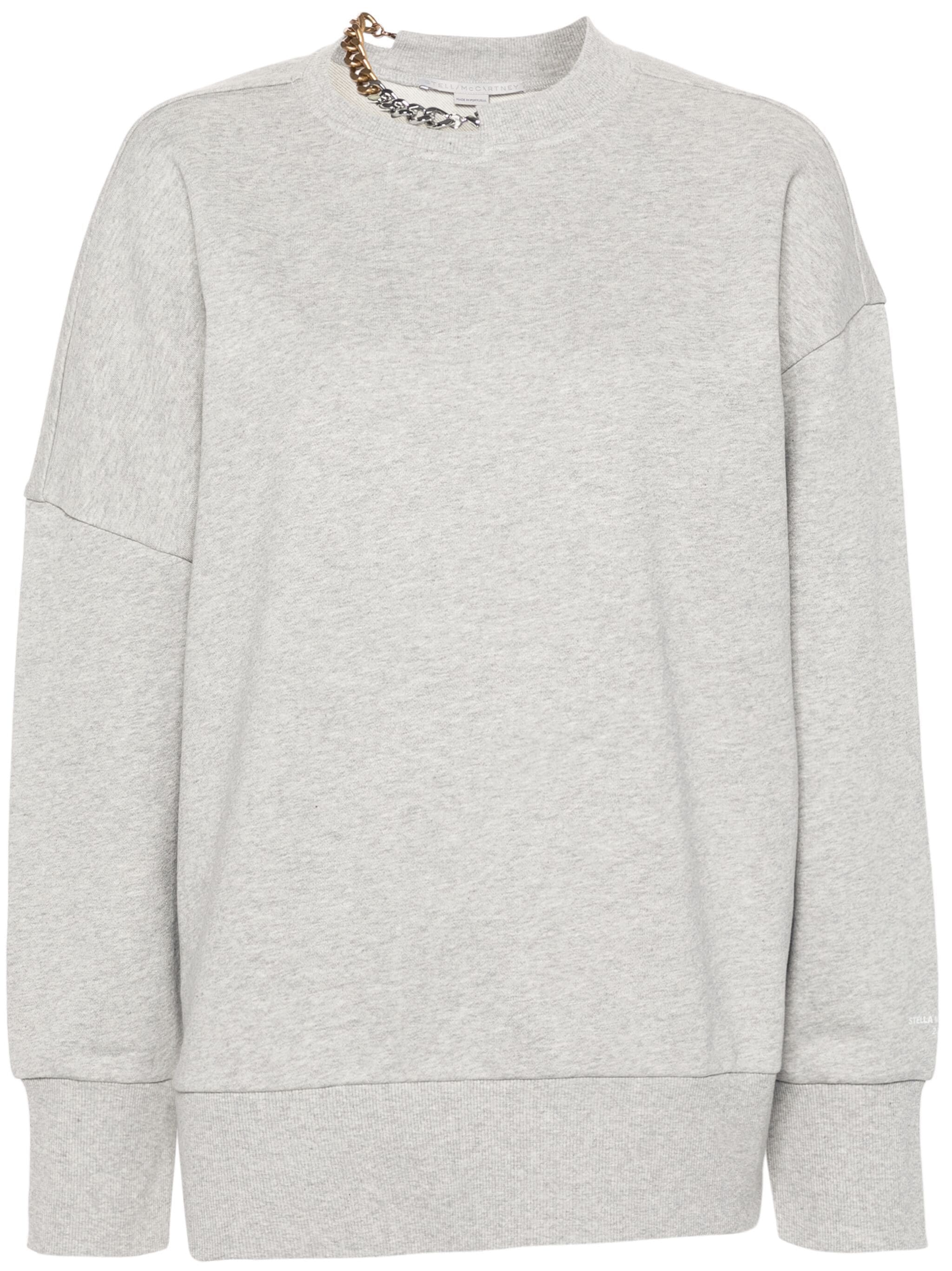 STELLA MCCARTNEY Womens Cotton Stretch Sweatshirt