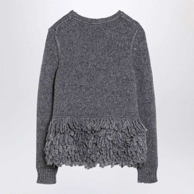 STELLA MCCARTNEY Wool Sweater with Feather Detailing