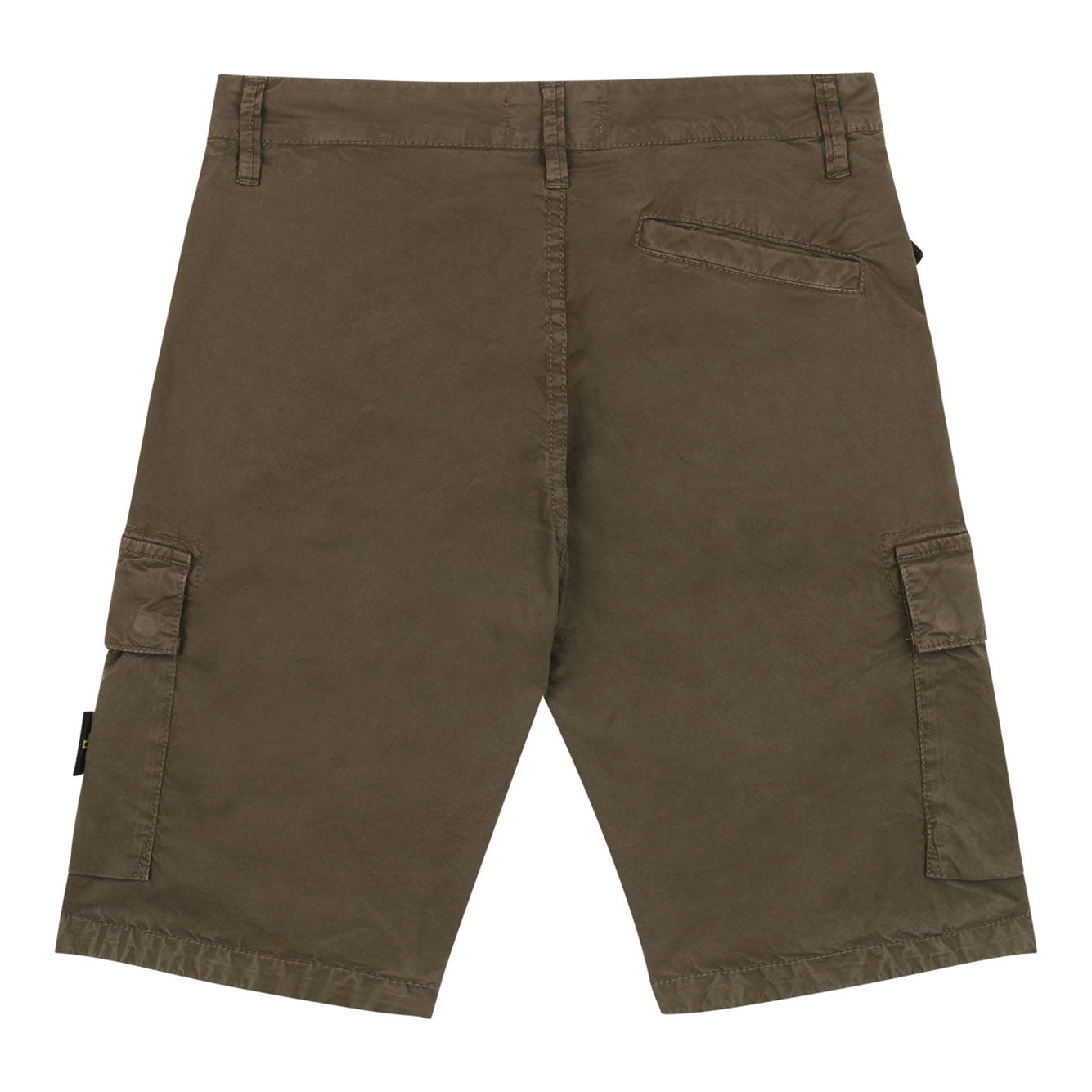 STONE ISLAND KIDS Mini Military Style Cotton Shorts for Boys