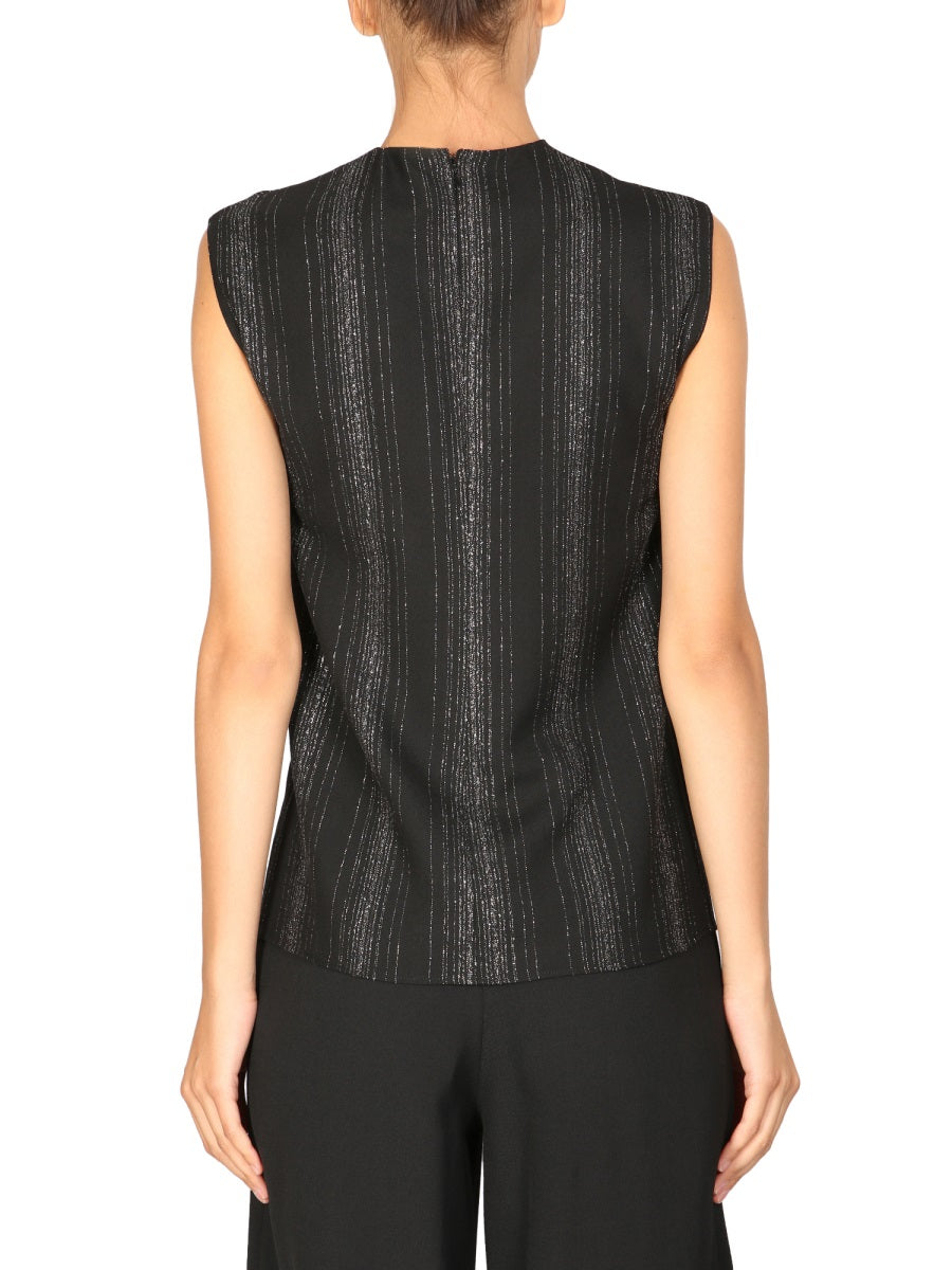 STELLA MCCARTNEY Lurex Tailored Top