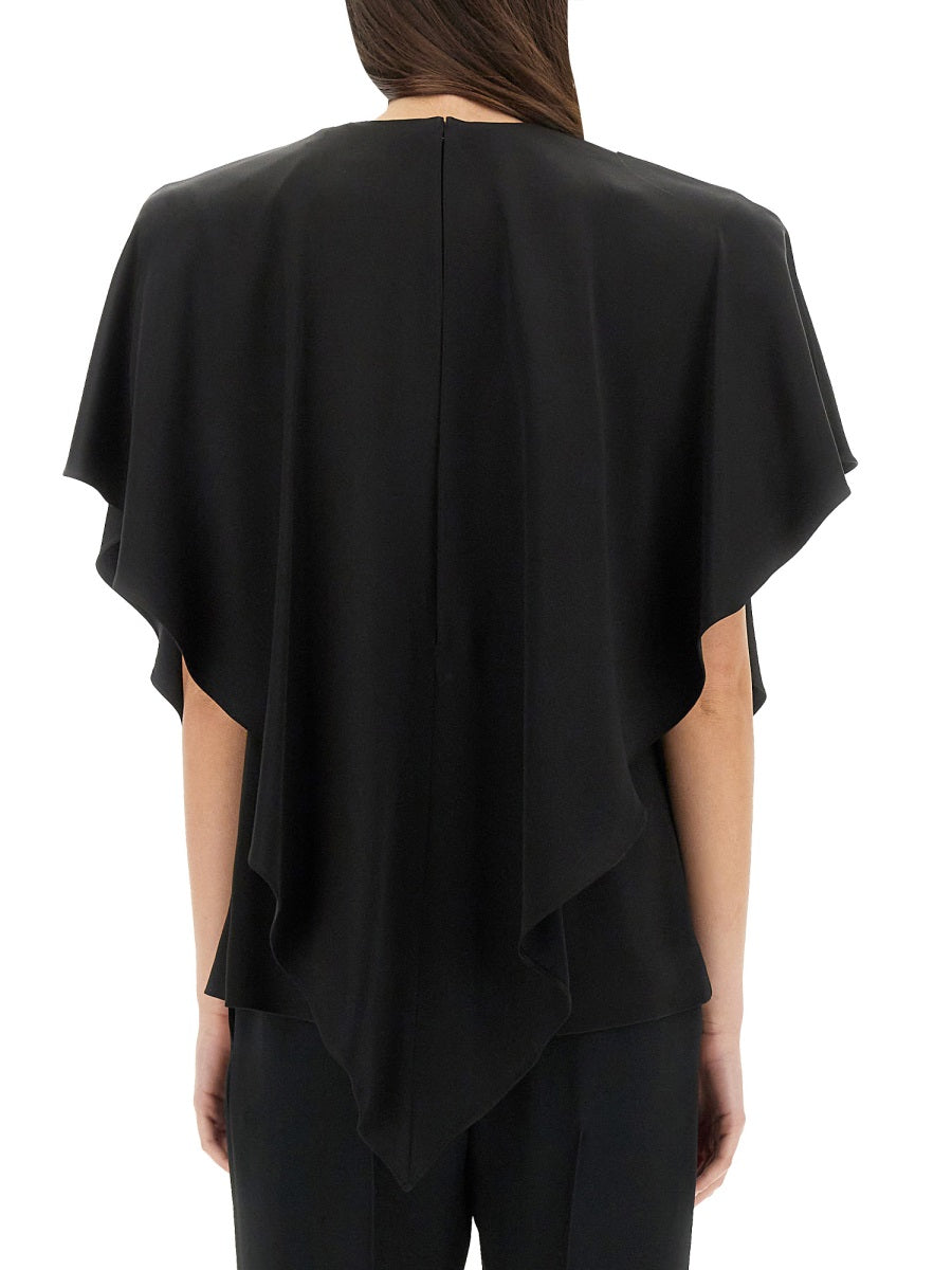 STELLA MCCARTNEY Draped Top for Women - Size 40