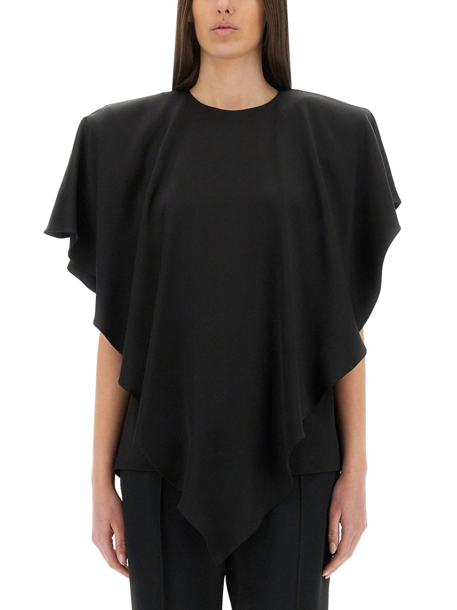 STELLA MCCARTNEY Draped Top for Women - Size 40