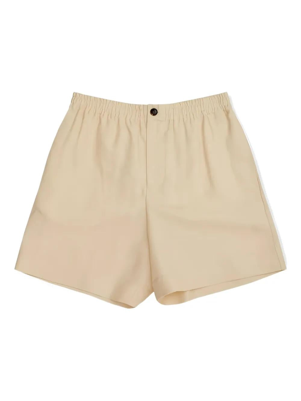 VALENTINO GARAVANI Elastic Waistband Side-Stripe Shorts