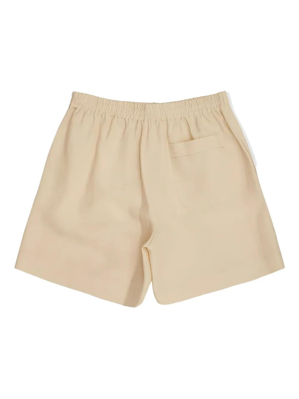 VALENTINO GARAVANI Elastic Waistband Side-Stripe Shorts