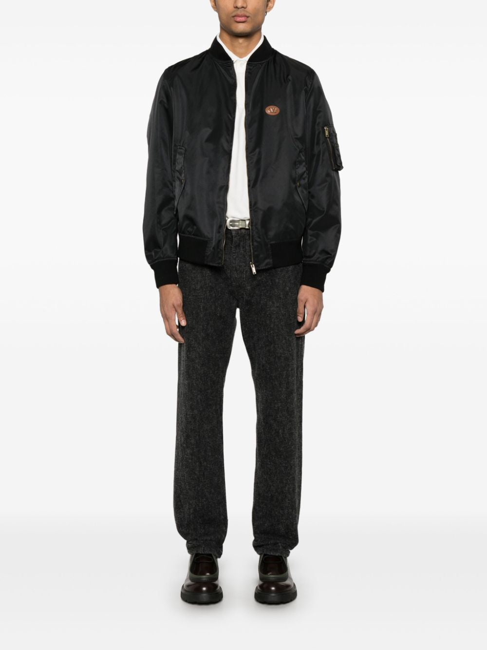 VALENTINO Signature Vlogo Outerwear Jacket for Men