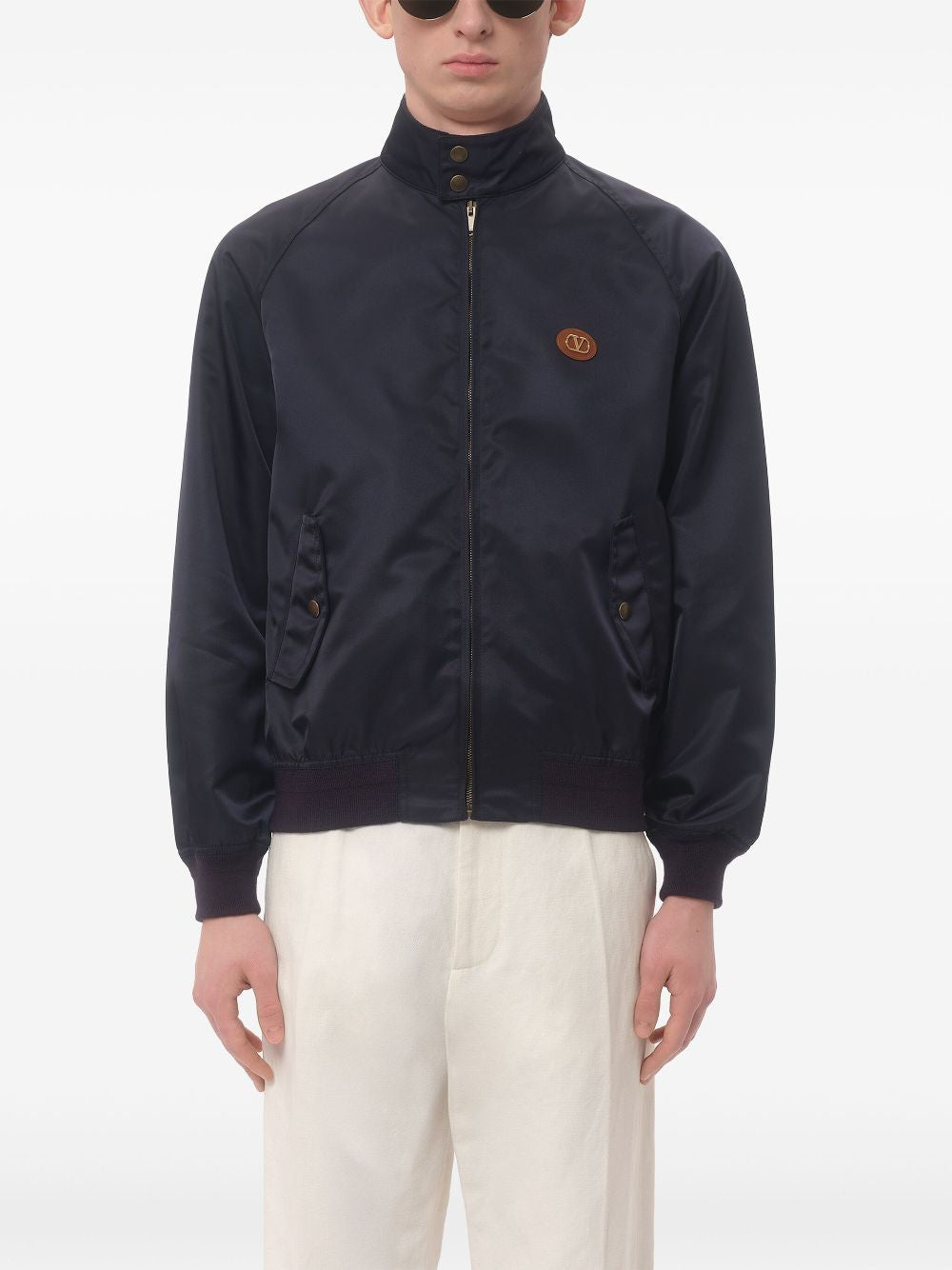 VALENTINO GARAVANI Men's Nylon Jacket with VLogo Signature