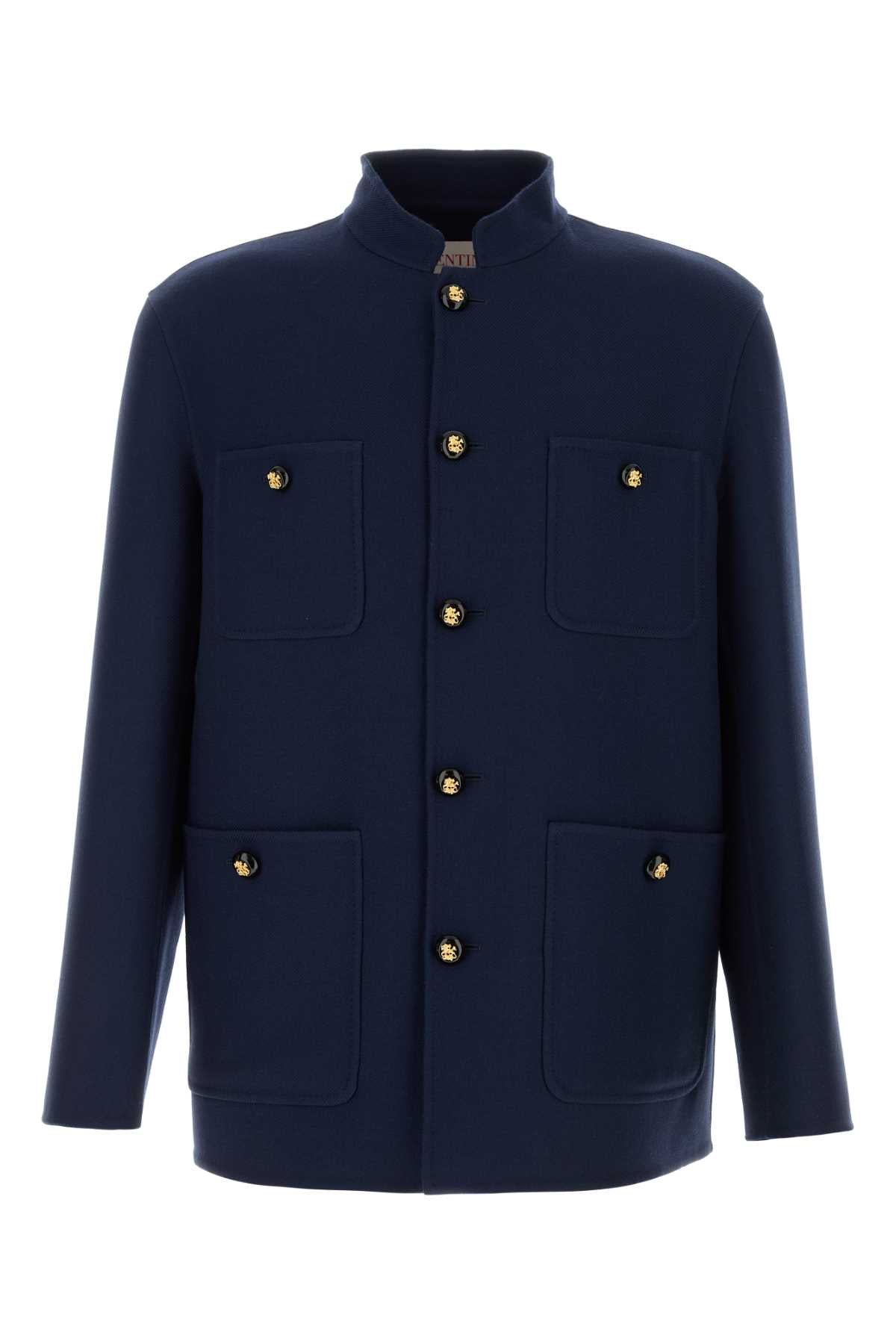 VALENTINO GARAVANI Wool Blend Jacket for Men - SS25 Collection